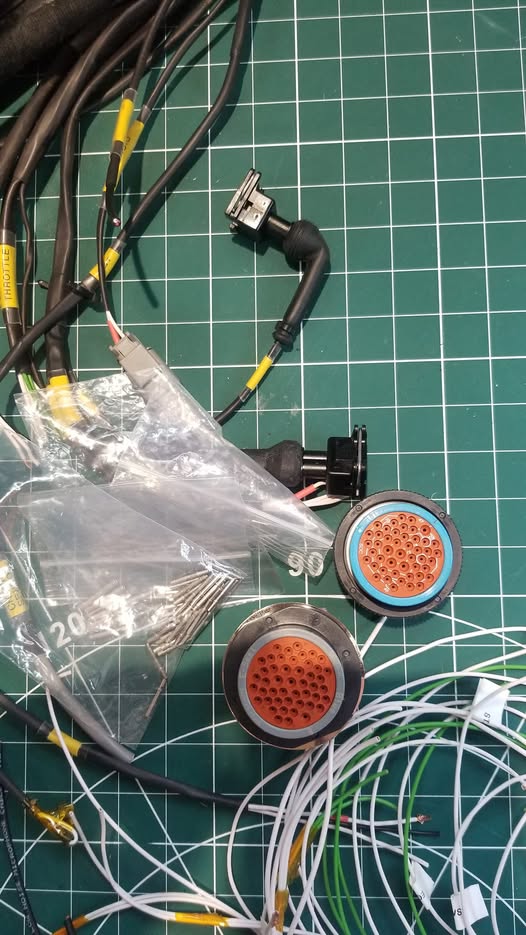 Construction of an engine harness for a VW/ Audi 20v 1.8T