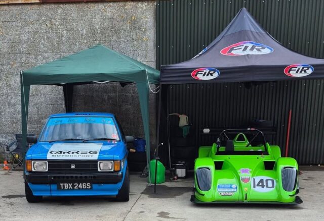 Great to see the logo on two cars at Gurston Down this weekend. Both going extremely quickly too! 

We're back out in the Clio in a fortnight at Loton Park (first time for us). 

Over the next two weeks, I've some work to do on the Harlow Clio (minor snagging and setup the launch control), finish a kit car (all done just need to bolt it back together and mess around with the base map to get it to run a bit better), sort out a Micra rally car that won't start, plan a new engine and chassis harness on a Mini R53 rally car and start the move to a new unit.