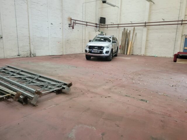 Well we have the keys to the new unit! 
There's a load of work to do -
Security (digital mag locks, IP cameras and an alarm I think).
Rewire (3 phase)
Clean out
2 x 2 post lifts to install
I've made a start by sorting out the sound system :-)