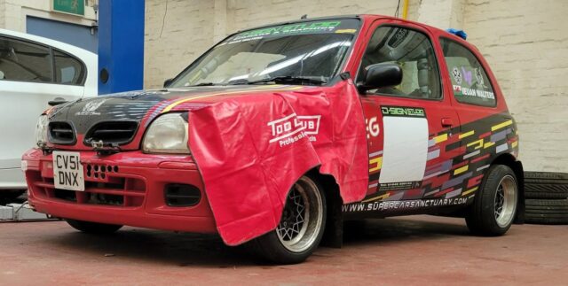 The (right) decision has been made to swap to an aftermarket ECU on this Micra rally car. 

It will be another DTAFast T2. The challenge will be integrating the ECU with the existing wiring as the customer wants to retain the stock chassis wiring (lights, wipers etc).