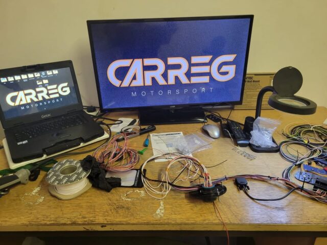 It's been a hot day but I made some progress on roughing in the harness for our Clio Cup 197 'build'. The car is having a Motorsport Electronics Limited ME360 ECU (lovely bit of kit and at a very good price point!

No PDM (fuses and relays) but full CANBus dash setup.