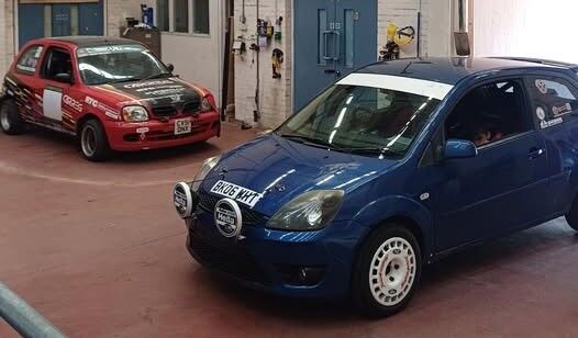 We had a nice Fiesta road rally car in today - just a social visit but it does need some tidying of the wiring 😁